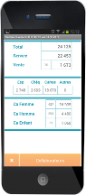 Ecran de recette sur mobile Ecran de recette sur mobile